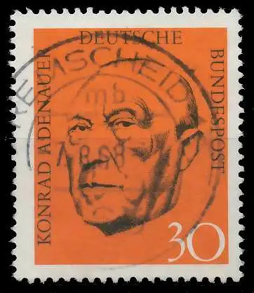 BRD BUND 1968 Nr 567 gestempelt 5E032A