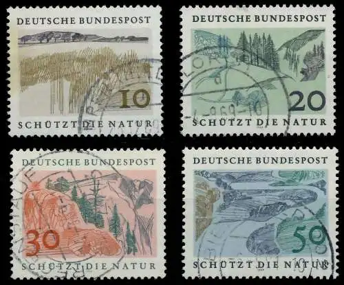 BRD BUND 1969 Nr 591-594 gestempelt 5E4AF2