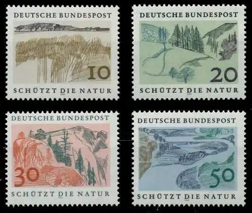 BRD BUND 1969 Nr 591-594 postfrisch S20E5CA