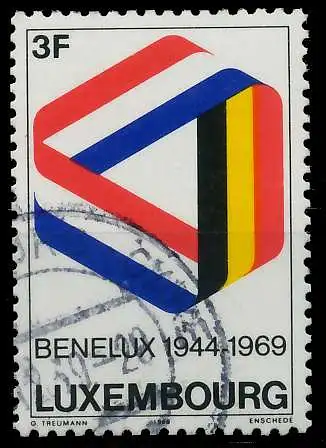 LUXEMBURG 1969 Nr 793 gestempelt 5E4B2E