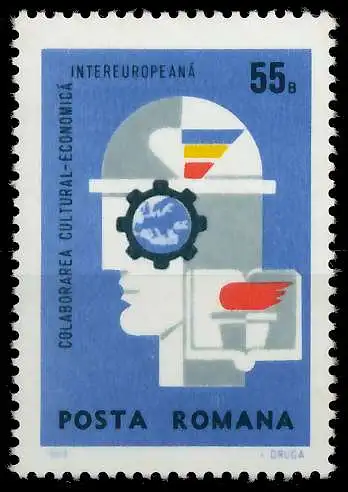 RUMÄNIEN 1969 Nr 2764 postfrisch S213E0E
