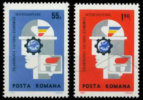 RUMÄNIEN 1969 Nr 2764-2765 postfrisch S213DFA