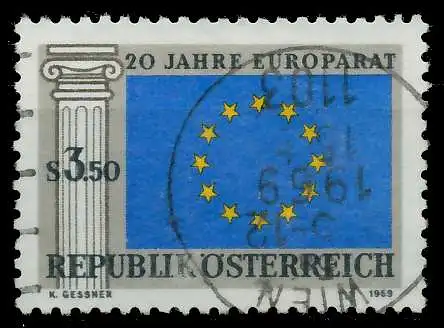 ÖSTERREICH 1969 Nr 1292 gestempelt 5E4BD2