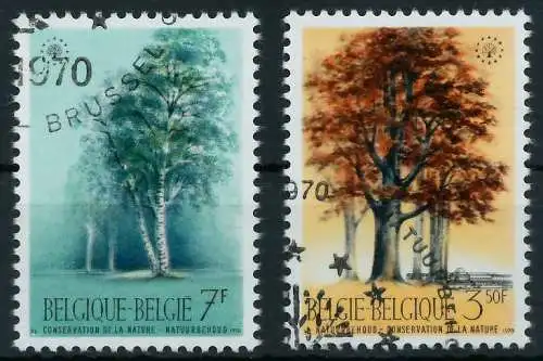 BELGIEN 1970 Nr 1583-1584 gestempelt 5E7022
