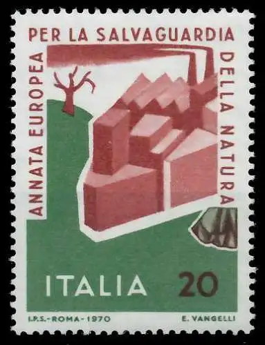 ITALIEN 1970 Nr 1325 postfrisch S216B16