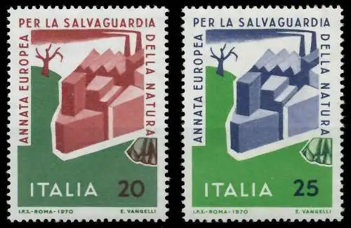 ITALIEN 1970 Nr 1325-1326 postfrisch S216B0E