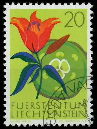 LIECHTENSTEIN 1970 Nr 521 gestempelt 5E7146