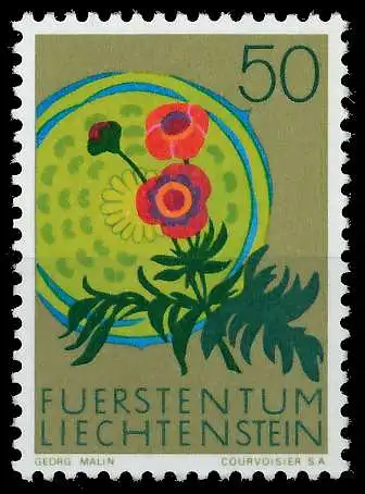 LIECHTENSTEIN 1970 Nr 523 postfrisch S216B76