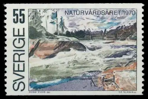 SCHWEDEN 1970 Nr 674 postfrisch S216CA2