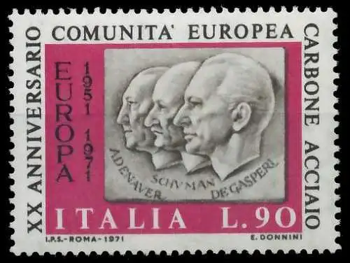 ITALIEN 1971 Nr 1334 postfrisch S216D36