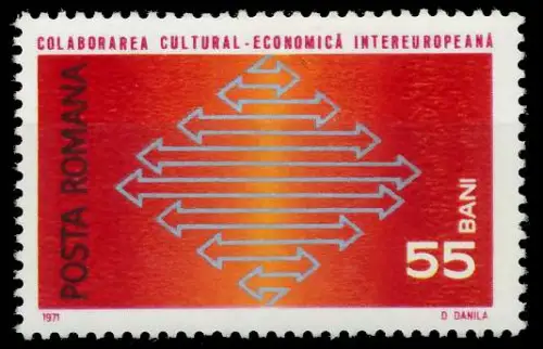 RUMÄNIEN 1971 Nr 2919 postfrisch 5EAA8E