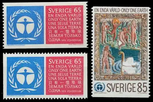 SCHWEDEN 1972 Nr 758A+C-792 postfrisch S21BDE2