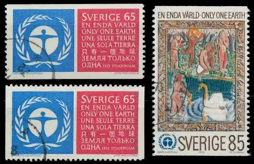 SCHWEDEN 1972 Nr 758A+C-792 gestempelt 5EABD2