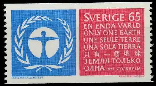 SCHWEDEN 1972 Nr 758A postfrisch S21BDEA