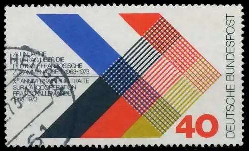 BRD BUND 1973 Nr 753 gestempelt 5EAC2A