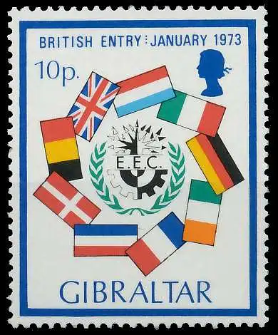 GIBRALTAR 1973 Nr 298 postfrisch S21BE86