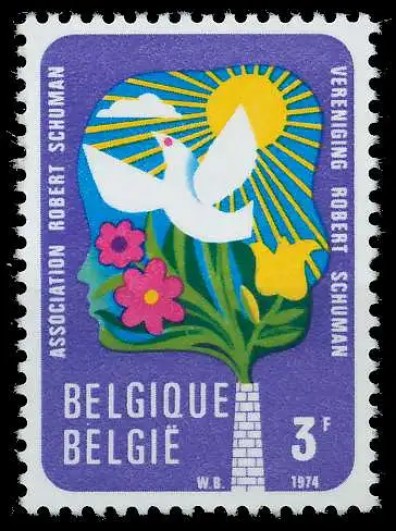 BELGIEN 1974 Nr 1759 postfrisch S21BFDE