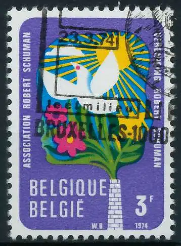 BELGIEN 1974 Nr 1759 gestempelt 5EADEE