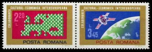 RUMÄNIEN 1974 Nr 3189-3190 postfrisch WAAGR PAAR S21C02A