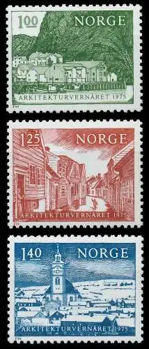 NORWEGEN 1975 Nr 700-702 postfrisch S21C3B6