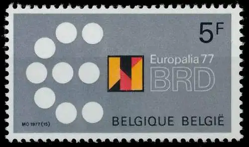 BELGIEN 1977 Nr 1919 postfrisch S21FD76