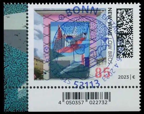 BRD BUND 2023 Nr 3758 ESST zentrisch gestempelt ECKE-ULI 5EF44E