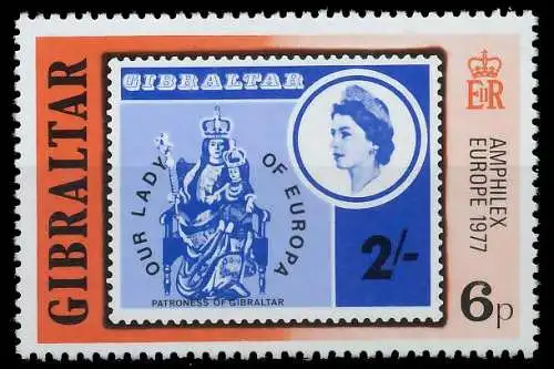 GIBRALTAR 1977 Nr 364 postfrisch S21FEA2