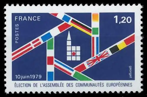 FRANKREICH 1979 Nr 2154 postfrisch S2201EE