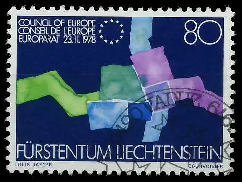 LIECHTENSTEIN 1979 Nr 729 gestempelt 5EF8C2