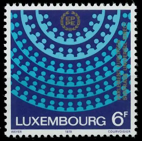 LUXEMBURG 1979 Nr 993 postfrisch S2202EE