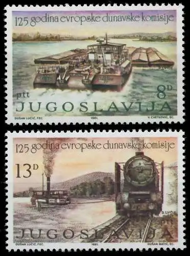 JUGOSLAWIEN 1981 Nr 1903-1904 postfrisch S227472