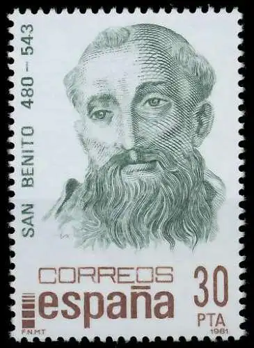 SPANIEN 1981 Nr 2503 postfrisch S2274D6