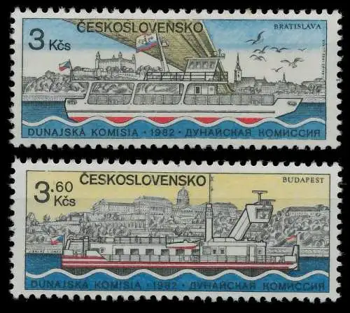 TSCHECHOSLOWAKEI 1982 Nr 2679-2680 postfrisch 5F5B5E