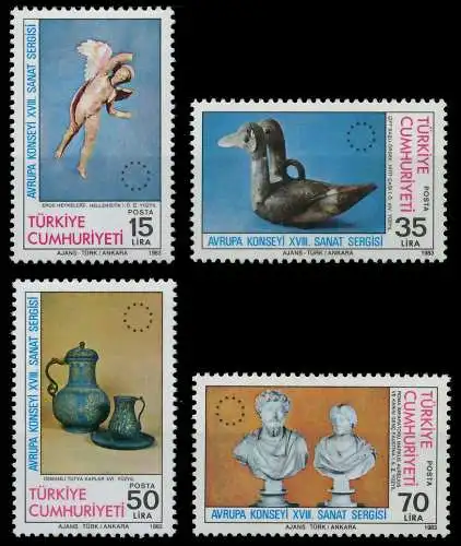 TÜRKEI 1983 Nr 2636-2639 postfrisch S2275FE