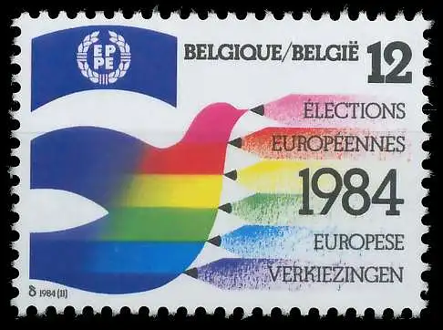 BELGIEN 1984 Nr 2185 postfrisch S22766A