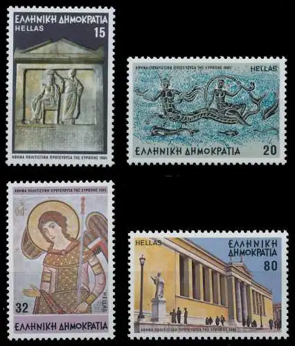 GRIECHENLAND 1985 Nr 1594-1597 postfrisch S22786A