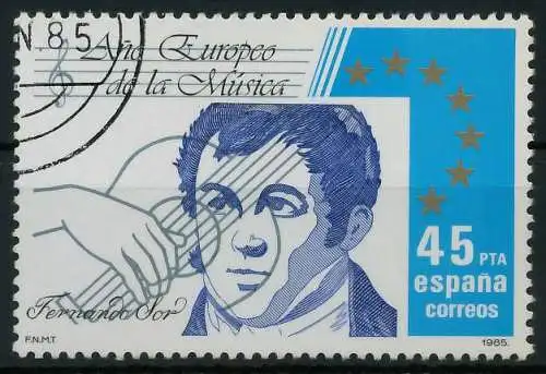 SPANIEN 1985 Nr 2687x gestempelt 5F5EAA