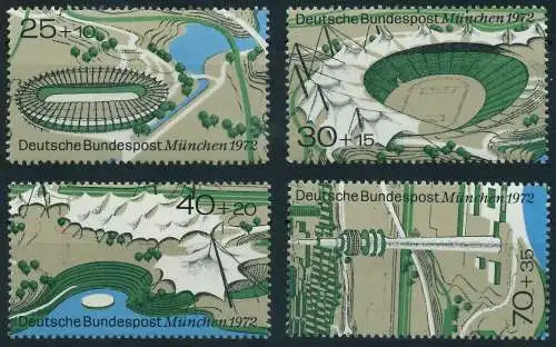 BRD BUND 1972 Nr 723-726 postfrisch S2279EA