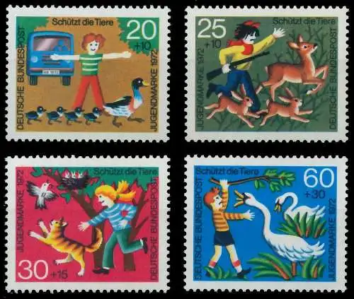 BRD BUND 1972 Nr 711-714 postfrisch S227A7A