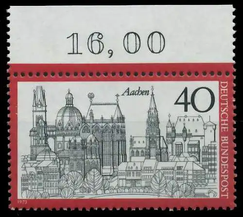 BRD BUND 1973 Nr 788 postfrisch ORA 5FA82A