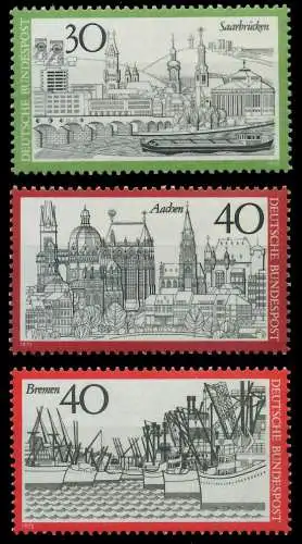 BRD BUND 1973 Nr 787-789 postfrisch S227ADA