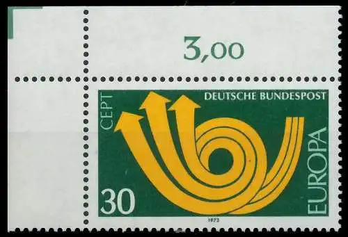 BRD BUND 1973 Nr 768 postfrisch ECKE-OLI 5FA94A