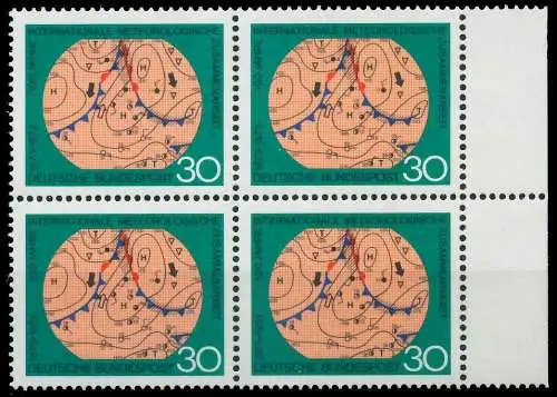 BRD BUND 1973 Nr 760 postfrisch VIERERBLOCK 5FA9C6