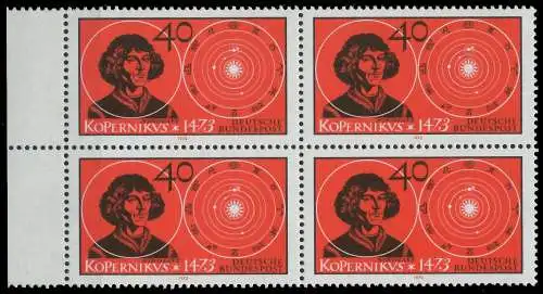 BRD BUND 1973 Nr 758 postfrisch VIERERBLOCK 5FA9D6