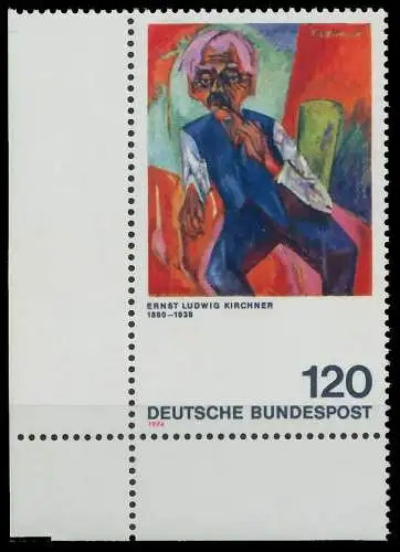 BRD BUND 1974 Nr 823 postfrisch ECKE-ULI S22F00A