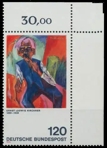 BRD BUND 1974 Nr 823 postfrisch ECKE-ORE 5FAE42