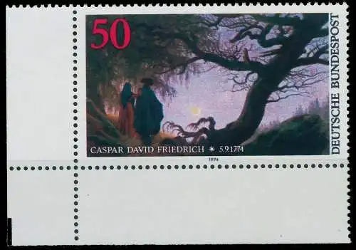 BRD BUND 1974 Nr 815 postfrisch ECKE-ULI S231456