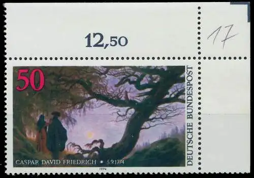 BRD BUND 1974 Nr 815 postfrisch ECKE-ORE 5FE2A6