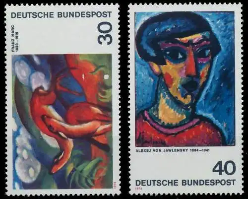 BRD BUND 1974 Nr 798-799 postfrisch S231766