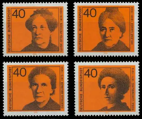 BRD 1974 Nr 791-794 postfrisch S2317FE